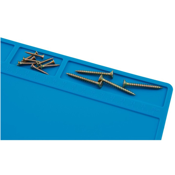 Silikon-Lötmatte 28x20cm, Hitzebeständig, Antistatisch