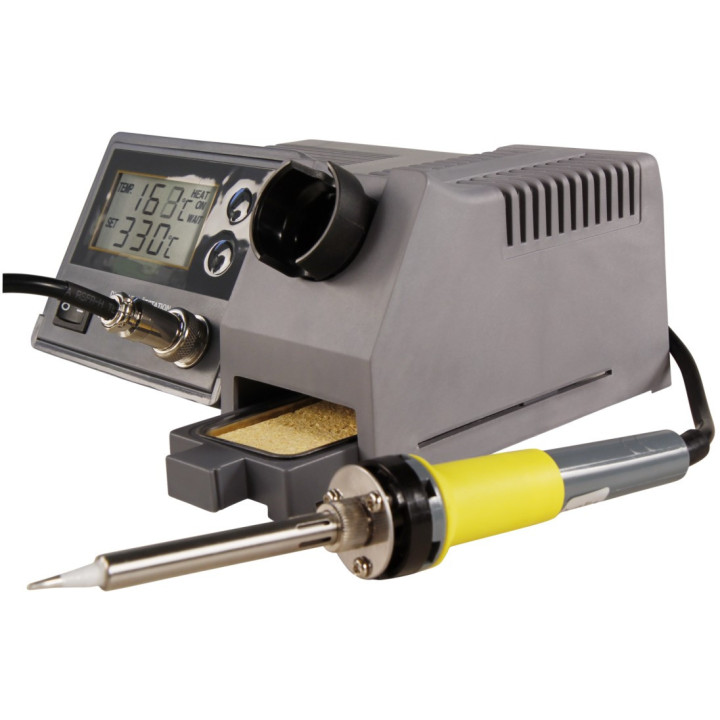 Digitale Lötstation McPower LS-450 digi, 230V / 50 Hz, 48W-Lötkolben, grau