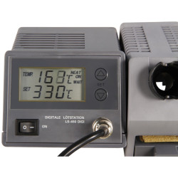 Digitale Lötstation McPower LS-450 digi, 230V / 50 Hz, 48W-Lötkolben, grau