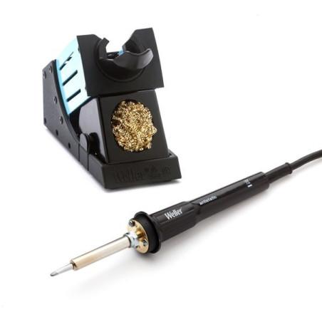 Weller LR 21 Set, Lötkolben mit Sicherheitsablage, 50 W, Silver-Line Technologie