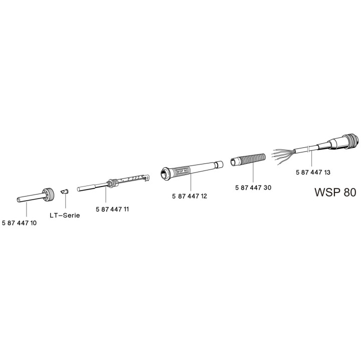 Weller WSP 80 Robust, Lötkolben, 80 W, Silver-Line Technologie