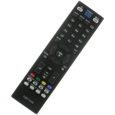 Ersatzfernbedienung für LG AKB33871409