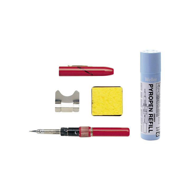 Weller WP2 Gaslötkolben 1300°C 60 min inkl. Gasflasche