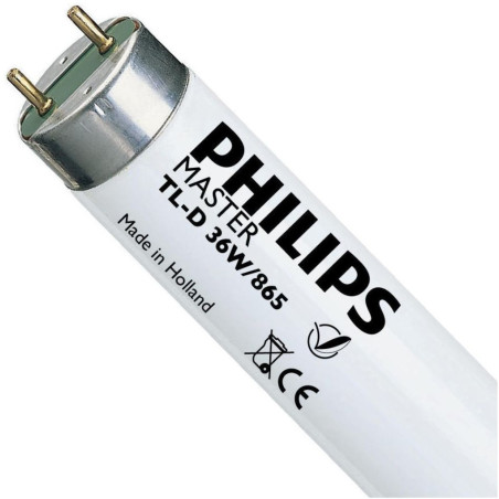Philips MASTER TL-D Super 80, 36W/865, 1200mm, 6500 K, Daylight