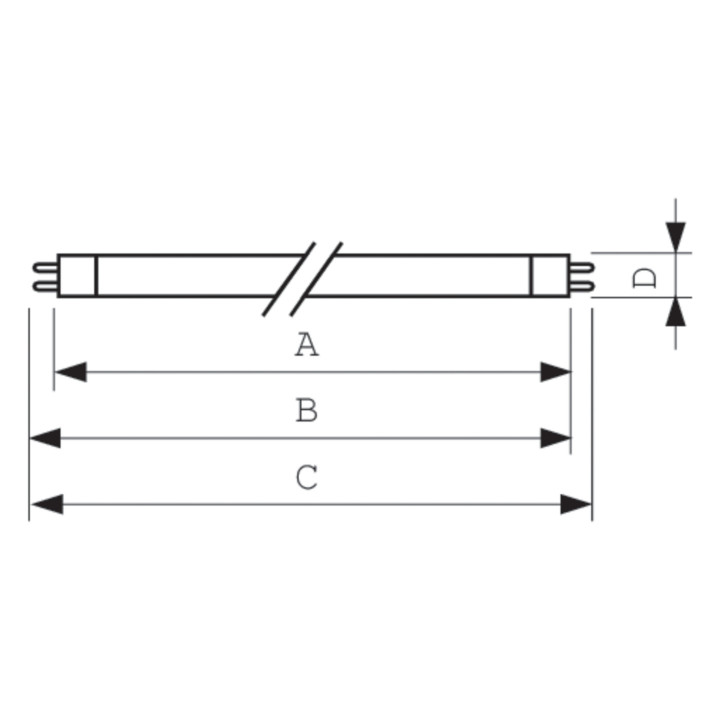Philips MASTER TL5 HE 14W/840, 16mm, länge: 550mm, Coolwhite, 4000 K