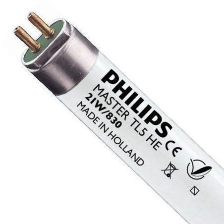 Philips MASTER TL5 HE 21W/830, 16mm, länge: 850mm, Warmweiss, 3000 K
