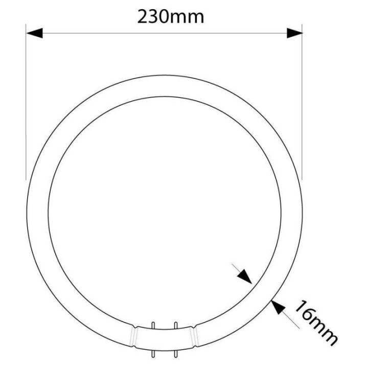 Philips MASTER TL5 Circular 22W/840 DIM,  Kaltweiss, 4000 K, Leuchtstofflampe 16mm