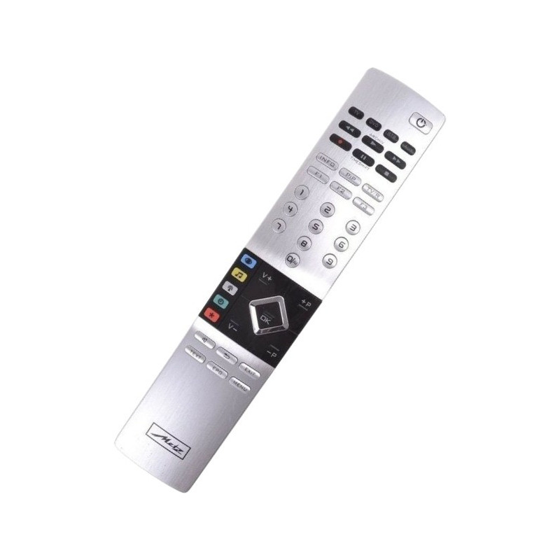 Orginalfernbedienung für Metz RM 17, 610RM17L7.A2, Aluminium