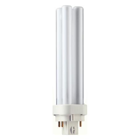 Philips MASTER PL-C 18W/827/4P DIM Energiesparlampe 62327070, 2700 K, extra Warmweiss