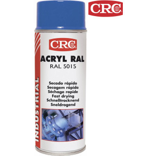 CRC 30476 Acryllack, Himmelblau RAL-Farbcode 5015, 400ml