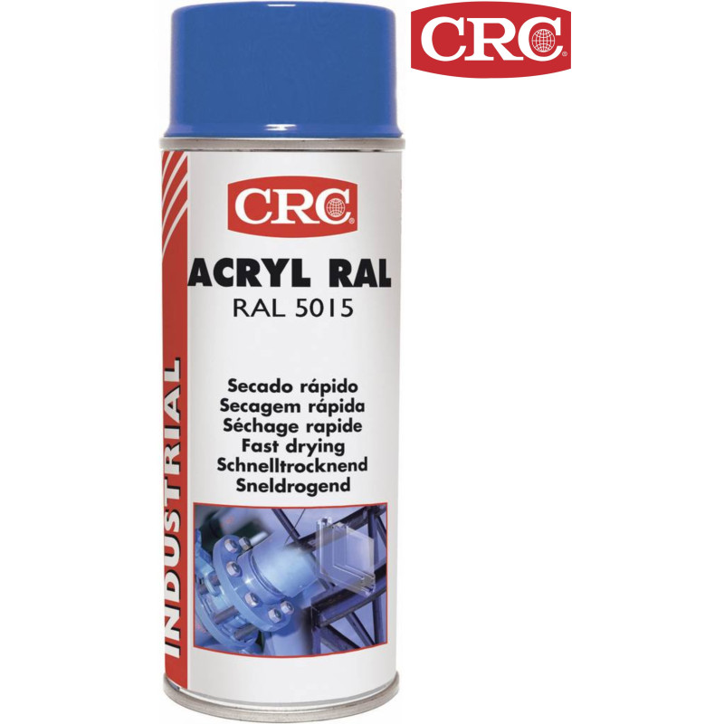 CRC 30476 Acryllack, Himmelblau RAL-Farbcode 5015, 400ml