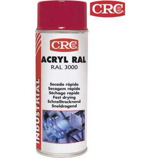 CRC 11678 Acryllack, Feuerrot RAL-Farbcode 3000, 400ml