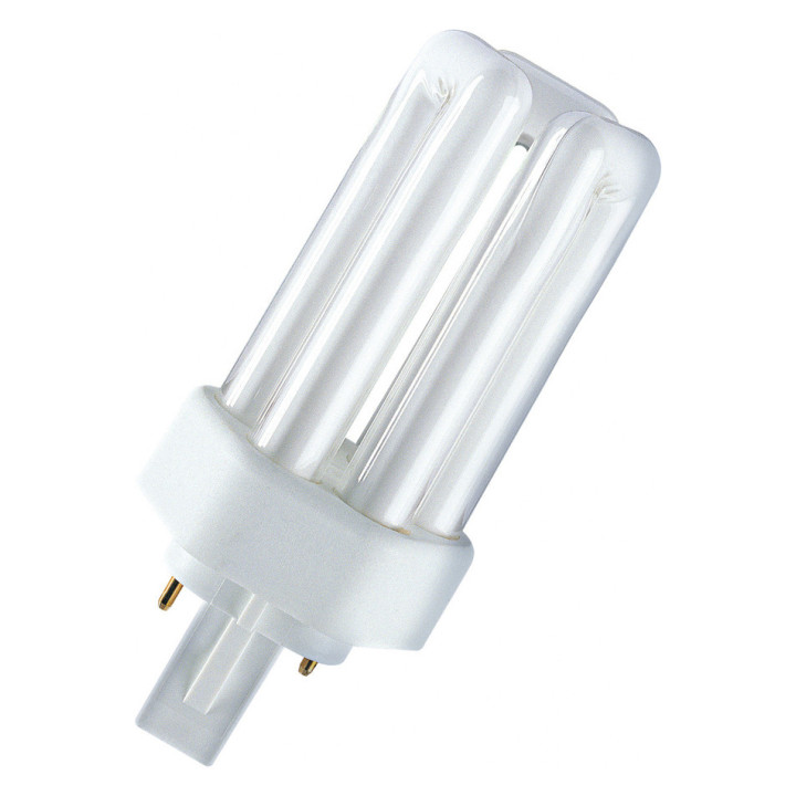 OSRAM DULUX T 18W/840 GX24d-2, 2P DIM Energiesparlampe, 4000 K, Kaltweiss