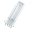OSRAM DULUX L 18W/830 2G11, 4P DIM Energiesparlampe, 3000 K, Warmweiss