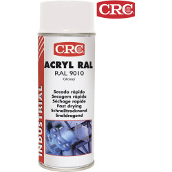 CRC 31066 Acryllack, Weiß (matt) RAL-Farbcode 9010, 400ml