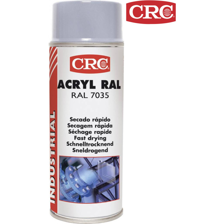 CRC 31079 Acryllack, Lichtgrau RAL-Farbcode 7035, 400ml