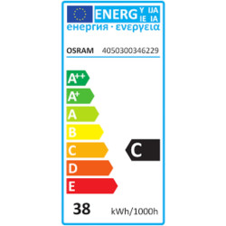 Osram 44892WFL DECOSTAR35 35W 12V 38°, Halogen-NV-Lampe GU4 mit Scheibe, dimmbar
