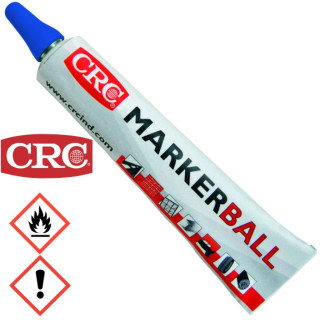 CRC 30163 Tubenmarkierer Marker Ball, Farbe: Acryl, blau, Strichstärke: 3mm, 50ml