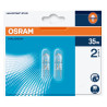 Osram 64432S HALOSTAR 35W, 580 lumen, 12V GY6,35, Halogen-NV-Lampe dimmbar, 2 Stück
