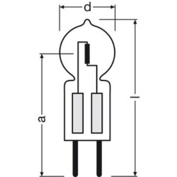 Osram 64432ECO HALOSTAR 35W 12V GY6,35 FS1 Halogen-NV-Lampe dimmbar
