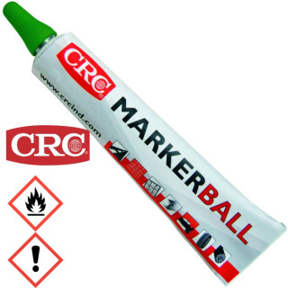 CRC 30162 Tubenmarkierer Marker Ball, Farbe: Acryl, grün, Strichstärke: 3mm, 50ml