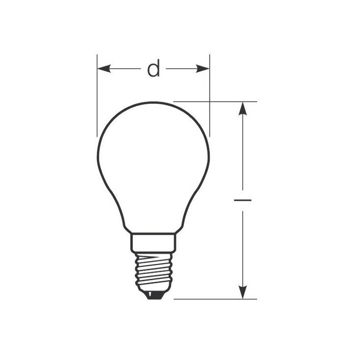 Osram SPC.P OVEN FR 40W E14 imatt 300° FS1 Tropfenlampe P-Kolben, Backofen