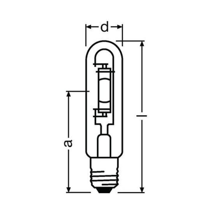 Osram HQI-T 400W/N E40 Halogen-Metalldampflampe Powerstar