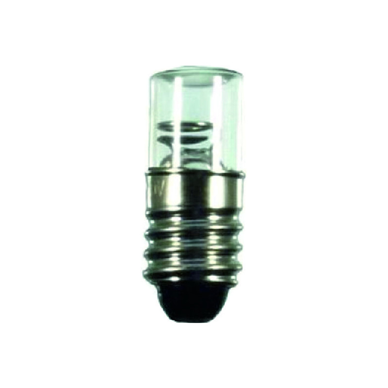 SCHARNBERGER + HASENBEIN 30003 Glimmlampe 10x25mm E10 Kleinlampe 230V Röhre, 1,5mA klar neon