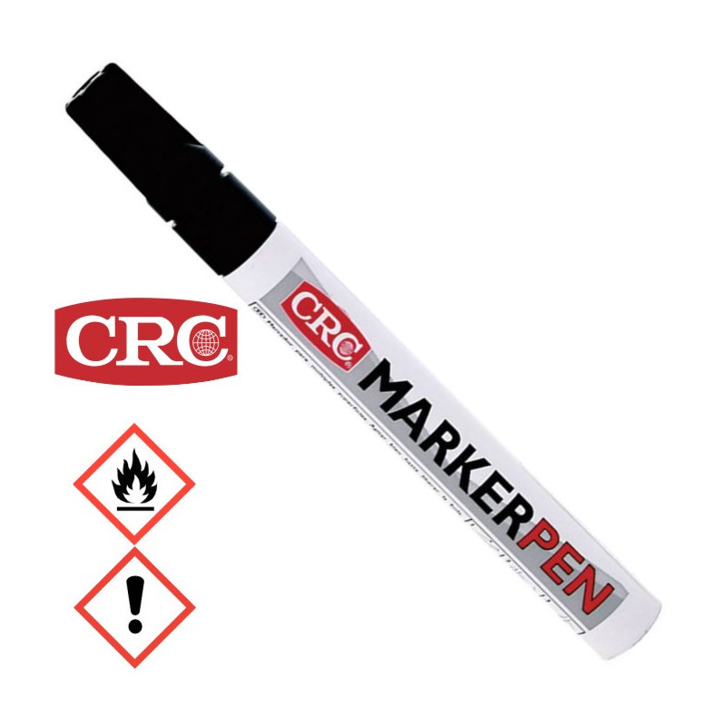 CRC 20365 Ölmark Marker Pen, Farbe: schwarz, Strichstärke: 3mm, 10ml