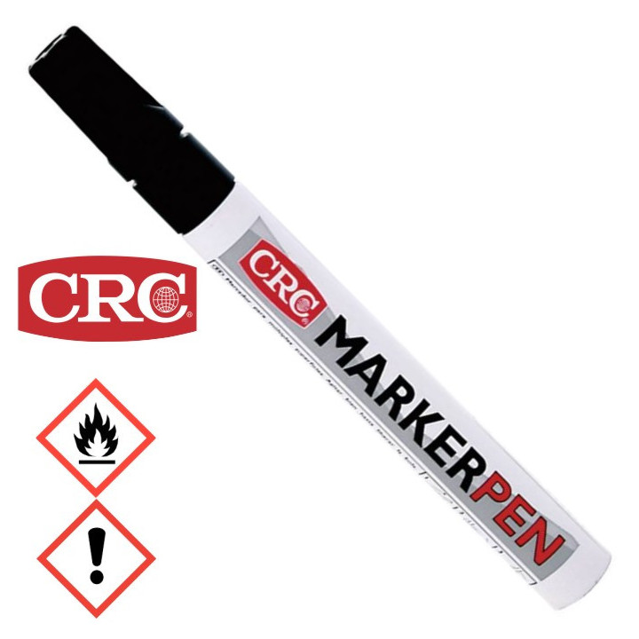 CRC 20365 Ölmark Marker Pen, Farbe: schwarz, Strichstärke: 3mm, 10ml