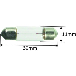 SCHARNBERGER + HASENBEIN 26712 Soffittenlampe S8,5-Sockel, 11x39mm, 6V 5W