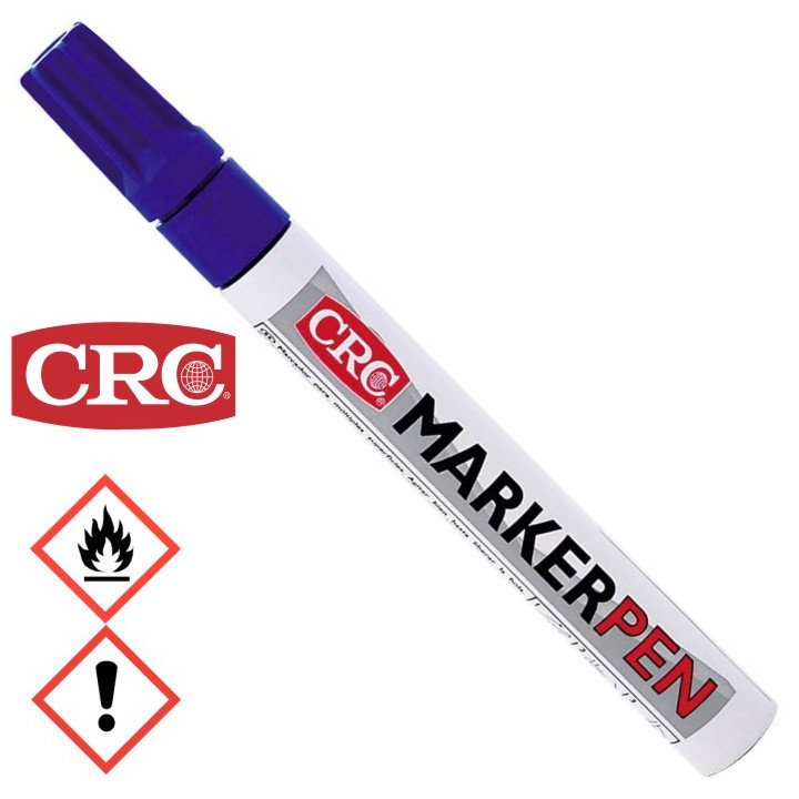 CRC 20369 Ölmark Marker Pen, Farbe: blau, Strichstärke: 3mm, 10ml