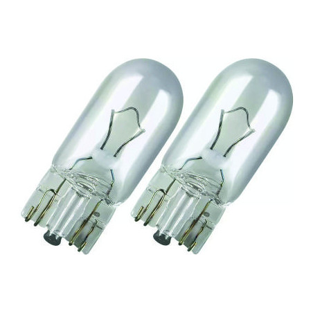 OSRAM 2825 KFZ-Signal Leuchtmittel Original Line, W5, 5 W 12 V, 2 Stück Blister