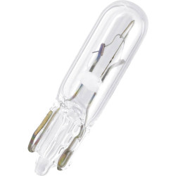 PHILIPS Glassockellampe W1,2W 12516B2, 1,2W 12V, 2 Stück Blister