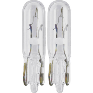 PHILIPS Glassockellampe W1,2W 12516B2, 1,2W 12V, 2 Stück Blister