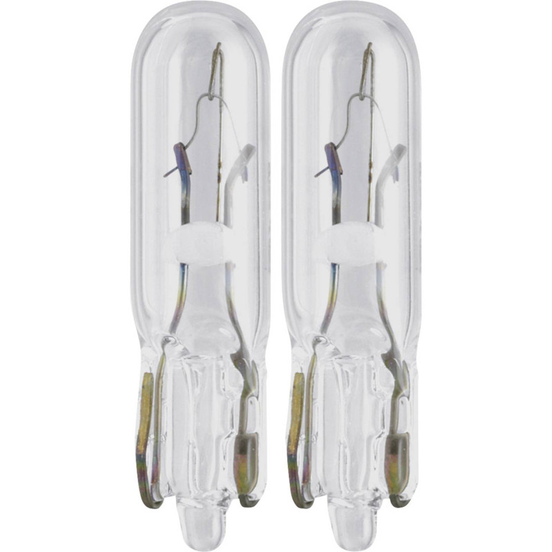 PHILIPS Glassockellampe W1,2W 12516B2, 1,2W 12V, 2 Stück Blister