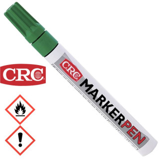 CRC 20380 Ölmark Marker Pen, Farbe: grün, Strichstärke: 3mm, 10ml