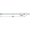 Osram / Ledvance LED TUBE T8 EM SUPERIOR, 5.1W/840, 900lm, 4000K, kaltweiß, länge: 418mm, G13-Sockel