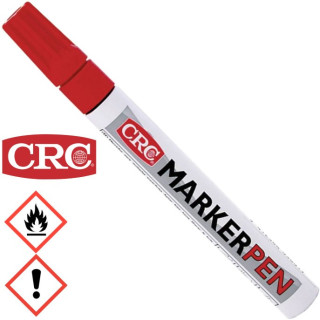 CRC 20388 Ölmark Marker Pen, Farbe: rot, Strichstärke: 3mm, 10ml