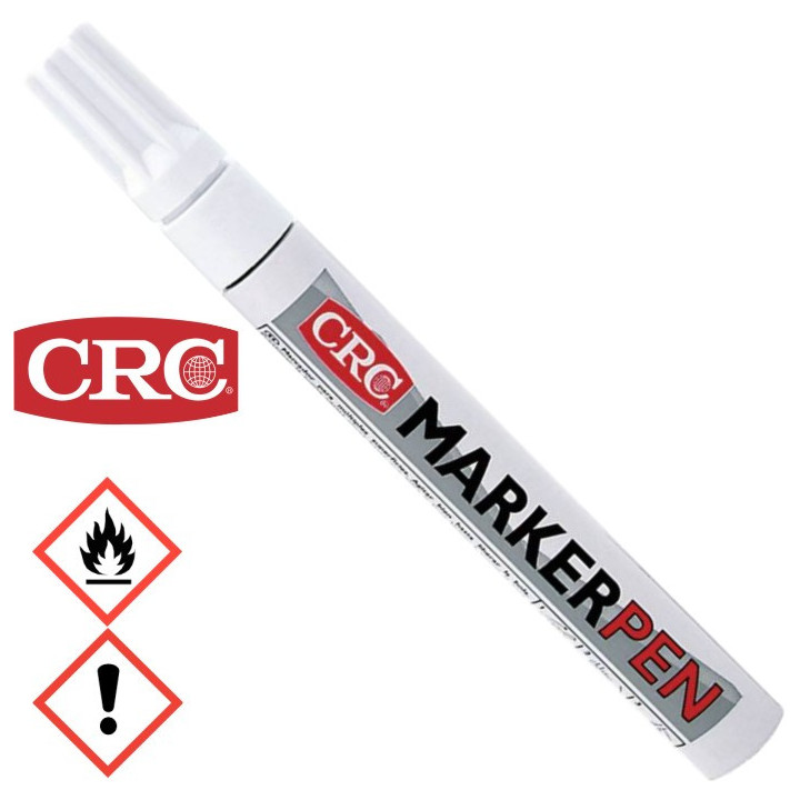 CRC 20395 Ölmark Marker Pen, Farbe: weiß, Strichstärke: 3mm, 10ml