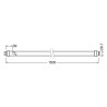 Osram / Ledvance LED TUBE T8 EM SUPERIOR, 16.7-22.1W/865, 4100lm, 6500K, tageslicht, länge: 1500mm, G13-Sockel