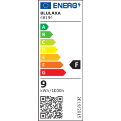 Blulaxa LED Glas Röhre 9W/830, 900lm, 3000 K, warmweiß, länge: 60cm, KVG/VVG mit Starter