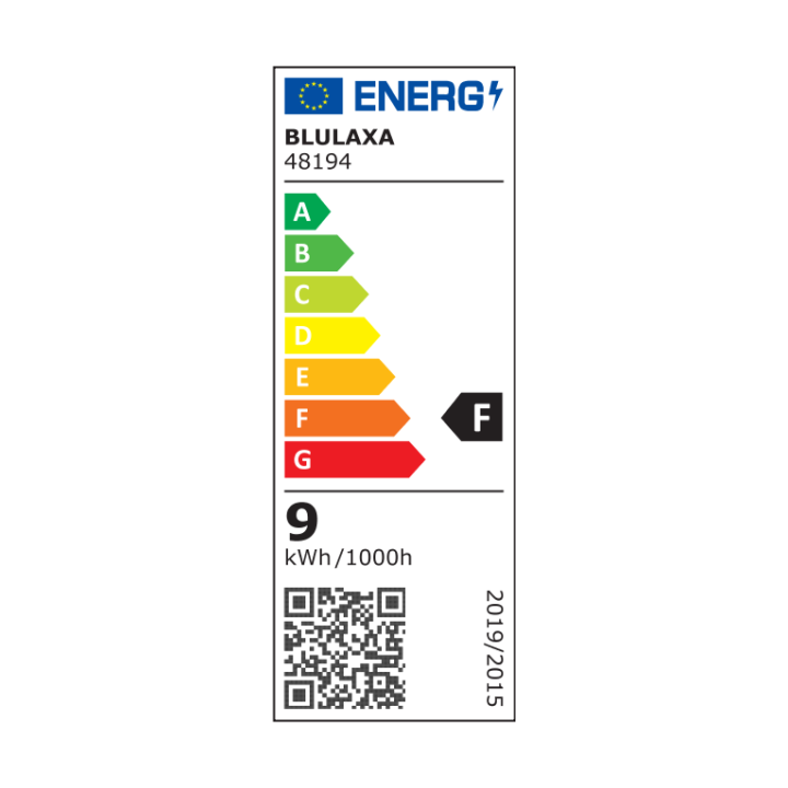 Blulaxa LED Glas Röhre 9W/830, 900lm, 3000 K, warmweiß, länge: 60cm, KVG/VVG mit Starter