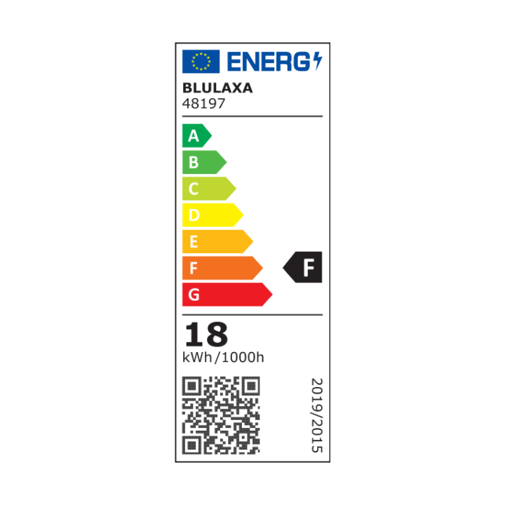 Blulaxa LED Glas Röhre 18W/830, 1850lm, 3000 K, warmweiß, länge: 120cm, KVG/VVG mit Starter