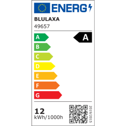 Blulaxa LED Glas Röhre 11,9W/840, 2500lm, 4000 K, kaltweiß, länge: 120cm, KVG/VVG mit Starter, A-Class