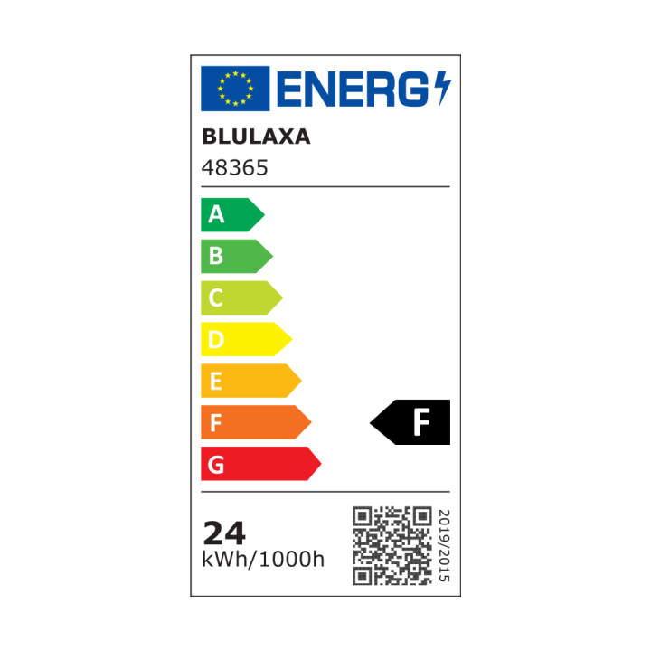 Blulaxa LED Glas Röhre 24W/840, 2550lm, 4000 K, kaltweiß, länge: 150cm, KVG/VVG mit Starter