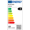 Blulaxa LED Glas Röhre 17,6W/840, 3700lm, 4000 K, kaltweiß, länge: 150cm, KVG/VVG mit Starter, A-Class