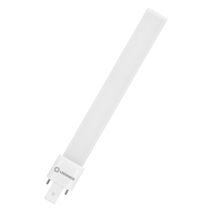 Osram DULUX S LED Kompaktlampe G23, 6W/840, 700lm, 220mm, 4000K, kaltweiß, 2-Pin, für alte DULUX S 11W