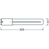Osram DULUX L LED Kompaktlampe 2G11, 12W/830, 1350lm, 324.5mm, 3000K, warmweiß, 4-Pin, für alte DULUX L 24W
