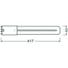 Osram DULUX L LED Kompaktlampe 2G11, 18W/830, 2070lm, 416.5mm, 3000K, warmweiß, 4-Pin, für alte DULUX L 36W